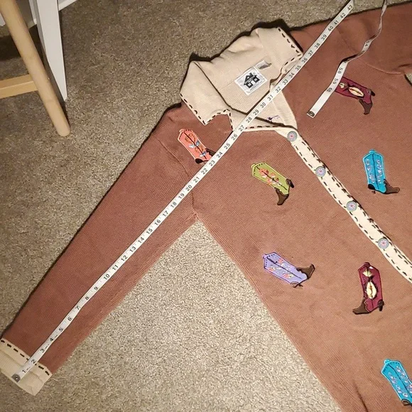 Like new! Vintage Storybook Knits great boots tunic sweater - Picture 13 of 13